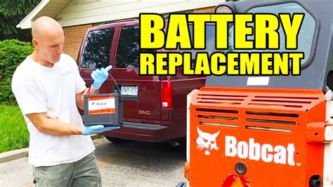 skid steer battery change|miller bobcat battery replacement.